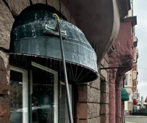 Markistvätt i Malmö för en BRF - rengöring markis - Thefläck städtjänst kvadrat